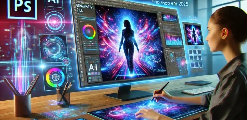 Como Usar o Preenchimento Generativo com IA do Photoshop em 2025