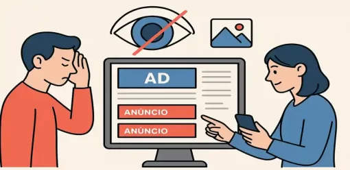 Cegueira de Banner: O Desafio Crescente da Publicidade Digital — e Por Que os Anúncios Nativos São a Solução