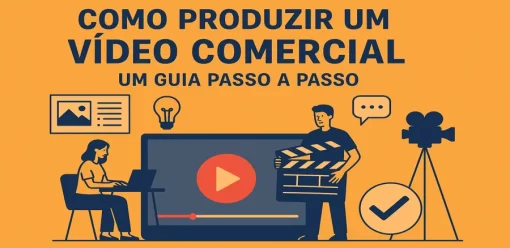 Como Produzir um Vídeo Comercial: Um Guia Passo a Passo