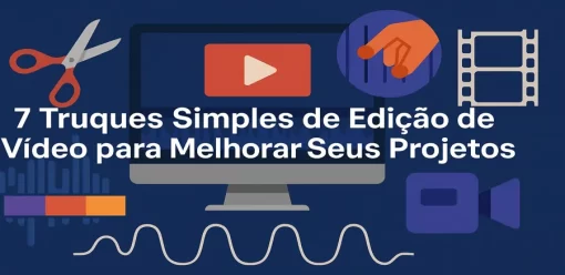 7 Truques Simples de Edição de Vídeo para Melhorar Seus Projetos