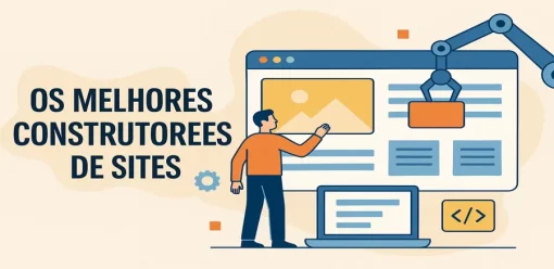 Os melhores construtores de sites