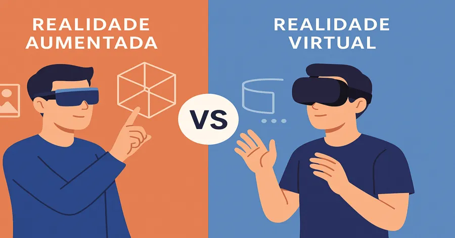 Realidade Aumentada vs Realidade Virtual: Entendendo as Diferenças e ...