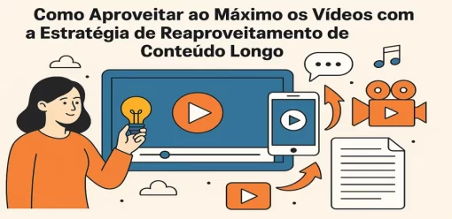 Como Aproveitar ao Máximo os Vídeos com a Estratégia de Reaproveitamento de Conteúdo Longo