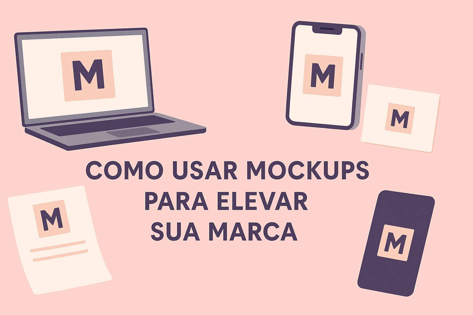 Como Usar Mockups para Elevar Sua Marca - DesignTec