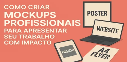 Como Criar Mockups Profissionais para Apresentar Seu Trabalho com Impacto