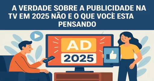 A Verdade Sobre a Publicidade na TV em 2025 Não É o Que Você Está Pensando