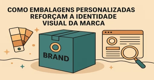 Como Embalagens Personalizadas Reforçam a Identidade Visual da Marca