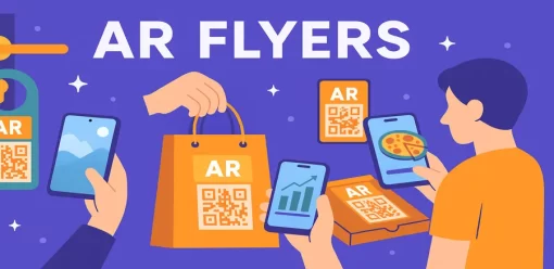 AR Flyers: Táticas direcionadas usando sacolas, caixas e cabides