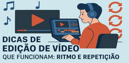Dicas de Edição de Vídeo que Funcionam: Ritmo e Repetição