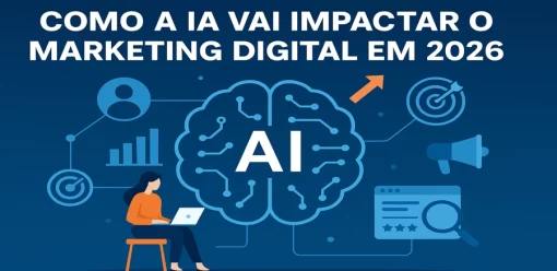 Como a IA vai impactar o marketing digital em 2026: tendências e previsões