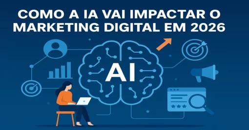 Como a IA vai impactar o marketing digital em 2026: tendências e previsões