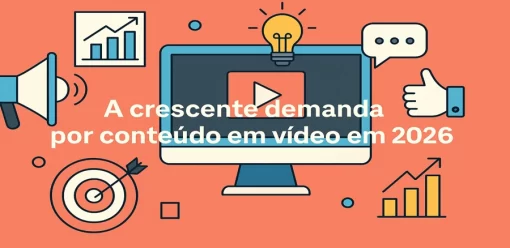 A crescente demanda por conteúdo em vídeo em 2026: por que todo criador precisa reaproveitar artigos em vídeos