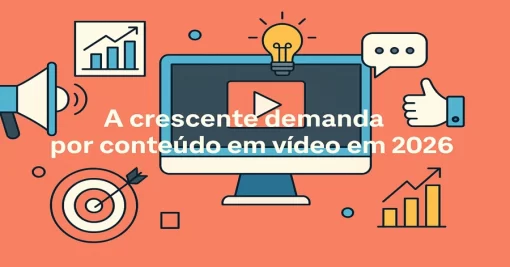 A crescente demanda por conteúdo em vídeo em 2026: por que todo criador precisa reaproveitar artigos em vídeos