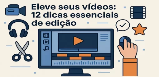Eleve seus vídeos: 12 dicas essenciais de edição