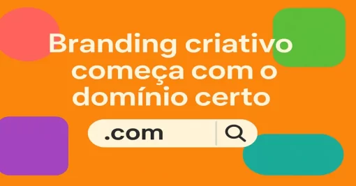 Branding criativo começa com o domínio certo