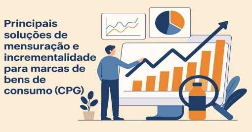 Principais soluções de mensuração e incrementalidade para marcas de bens de consumo (CPG)