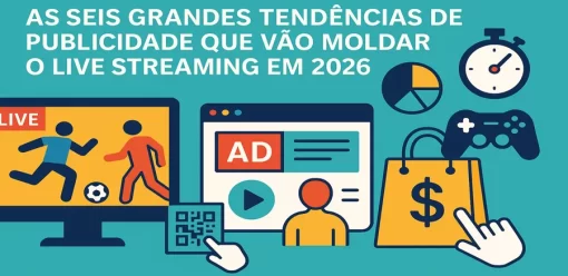As Seis Grandes Tendências de Publicidade que Vão Moldar o Live Streaming em 2026