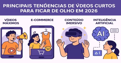 Principais Tendências de Vídeos Curtos para Ficar de Olho em 2026