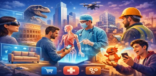 Exemplos de Realidade Aumentada: usos no mundo real para diversas indústrias