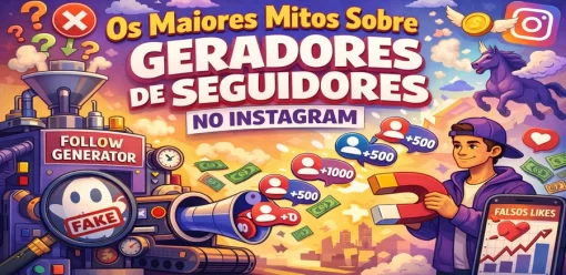 Os Maiores Mitos Sobre Geradores de Seguidores no Instagram