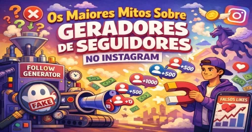 Os Maiores Mitos Sobre Geradores de Seguidores no Instagram