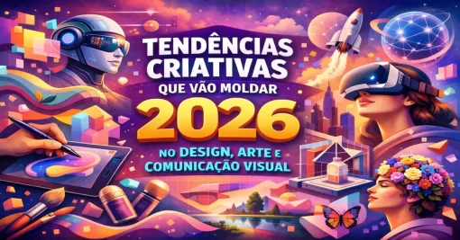 Tendências Criativas que Vão Moldar 2026 no Design, Arte e Comunicação Visual