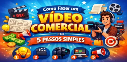 Como Fazer um Vídeo Comercial em 5 Passos Simples