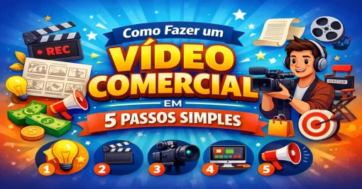Como Fazer um Vídeo Comercial em 5 Passos Simples