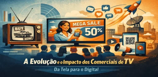 A Evolução e o Impacto dos Comerciais de TV: Uma Jornada pela Publicidade Visual