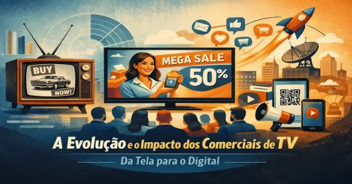 A Evolução e o Impacto dos Comerciais de TV: Uma Jornada pela Publicidade Visual