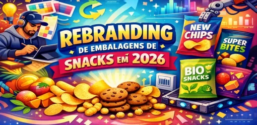 Rebranding de Embalagens de Snacks em 2026: Estratégia, Design e Posicionamento “Audaciosamente Diferente”