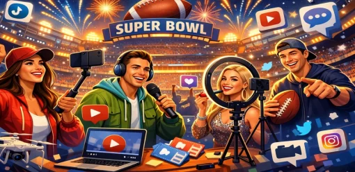 “Uma jornada de marca”: Como a economia dos criadores marcou presença no Super Bowl deste ano