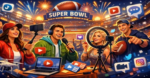 “Uma jornada de marca”: Como a economia dos criadores marcou presença no Super Bowl deste ano