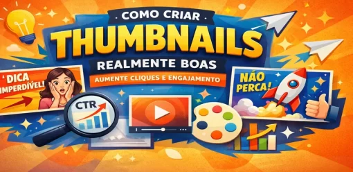 Como Criar Thumbnails Realmente Boas para Aumentar Cliques e Engajamento