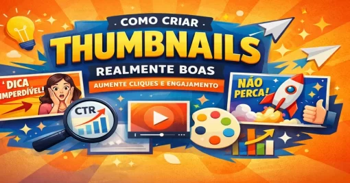 Como Criar Thumbnails Realmente Boas para Aumentar Cliques e Engajamento