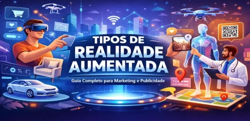 Tipos de Realidade Aumentada (AR): Guia Completo com Exemplos e Aplicações no Marketing