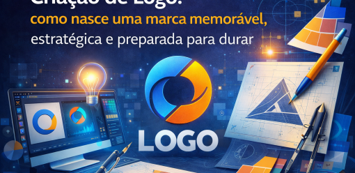 Criação de Logo: como nasce uma marca memorável, estratégica e preparada para durar