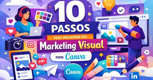 10 passos para melhorar seu Marketing Visual usando o Canva