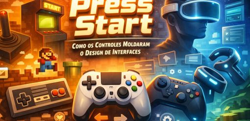 Pressione Start: Como os controles moldaram o design de videogames — e para onde as interfaces estão indo