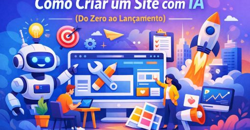 Como Criar um Site com IA (Do Zero ao Lançamento)