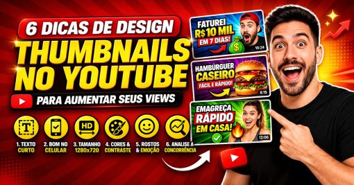 6 Dicas de Design de Thumbnails no YouTube para Aumentar Seus Views