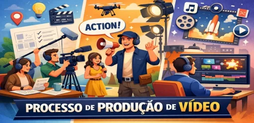 Processo de Produção de Vídeo: Guia Completo para Criar Conteúdos Profissionais