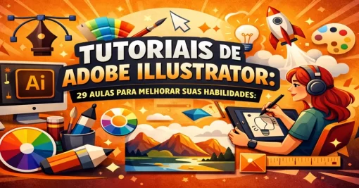 Tutoriais de Adobe Illustrator: 29 Aulas para Melhorar Suas Habilidades