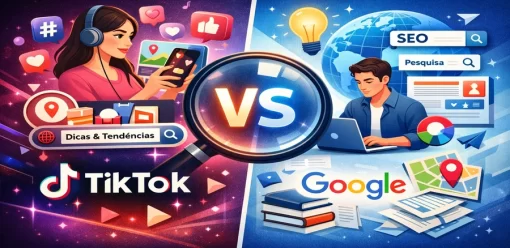 TikTok é melhor que o Google para buscas?