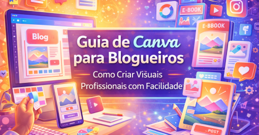 Guia de Canva para Blogueiros: Como Criar Visuais Profissionais com Facilidade