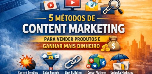 5 Métodos de Content Marketing para Vender Produtos e Ganhar Mais Dinheiro