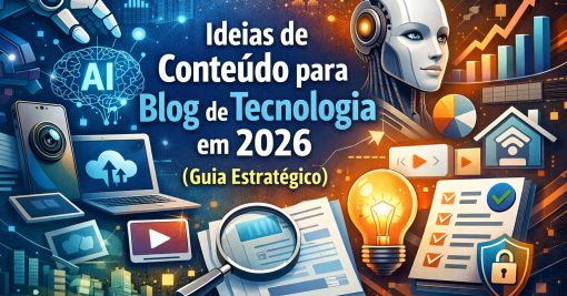Ideias de Conteúdo para Blog de Tecnologia em 2026 (Guia Estratégico)