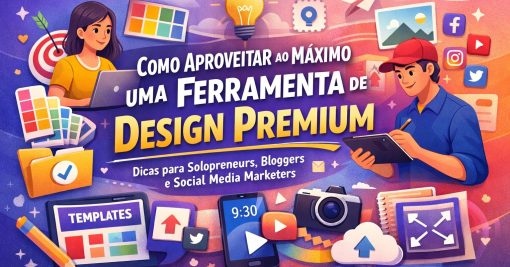 Como aproveitar ao máximo uma ferramenta de design premium: dicas para solopreneurs, bloggers e social media marketers