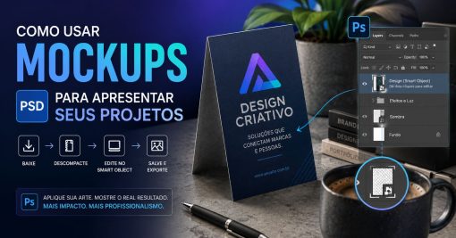Como usar mockups PSD para apresentar seus projetos