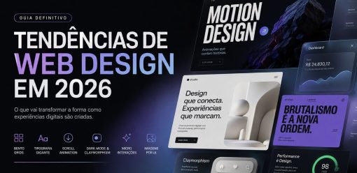 Tendências de Web Design em 2026: O Guia Definitivo